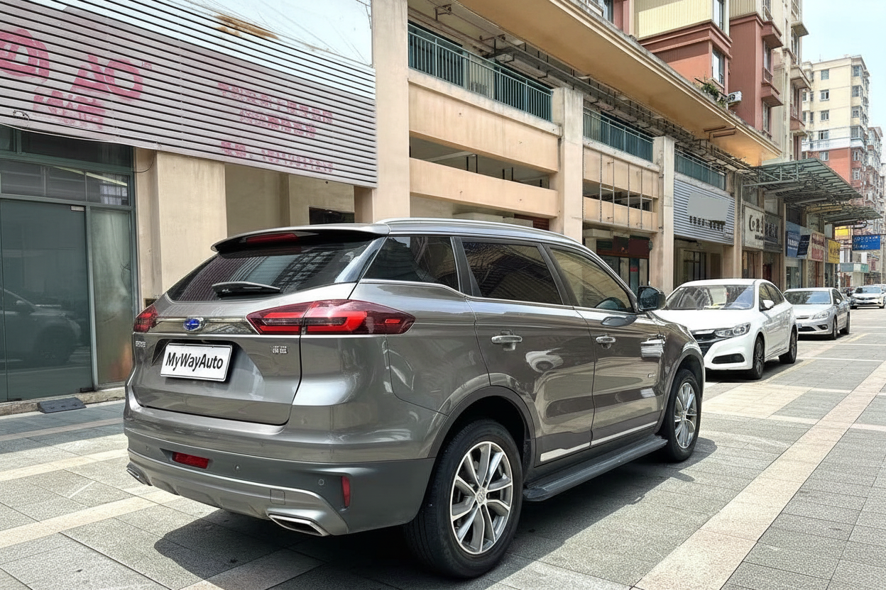 Geely Boyue Rear Quarter 1 - MyWayAuto