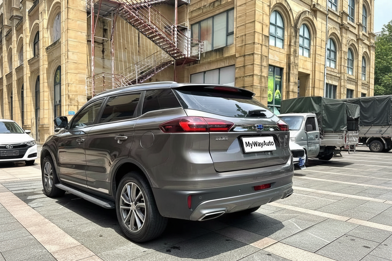 Geely Boyue Rear Quarter 2 - MyWayAuto