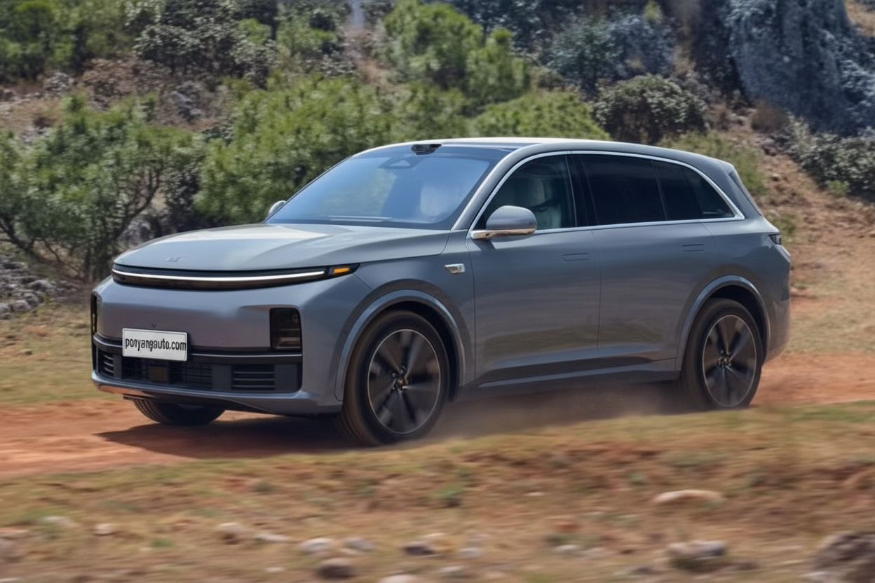 灰色SUV斜前方 - ponyangauto.com
