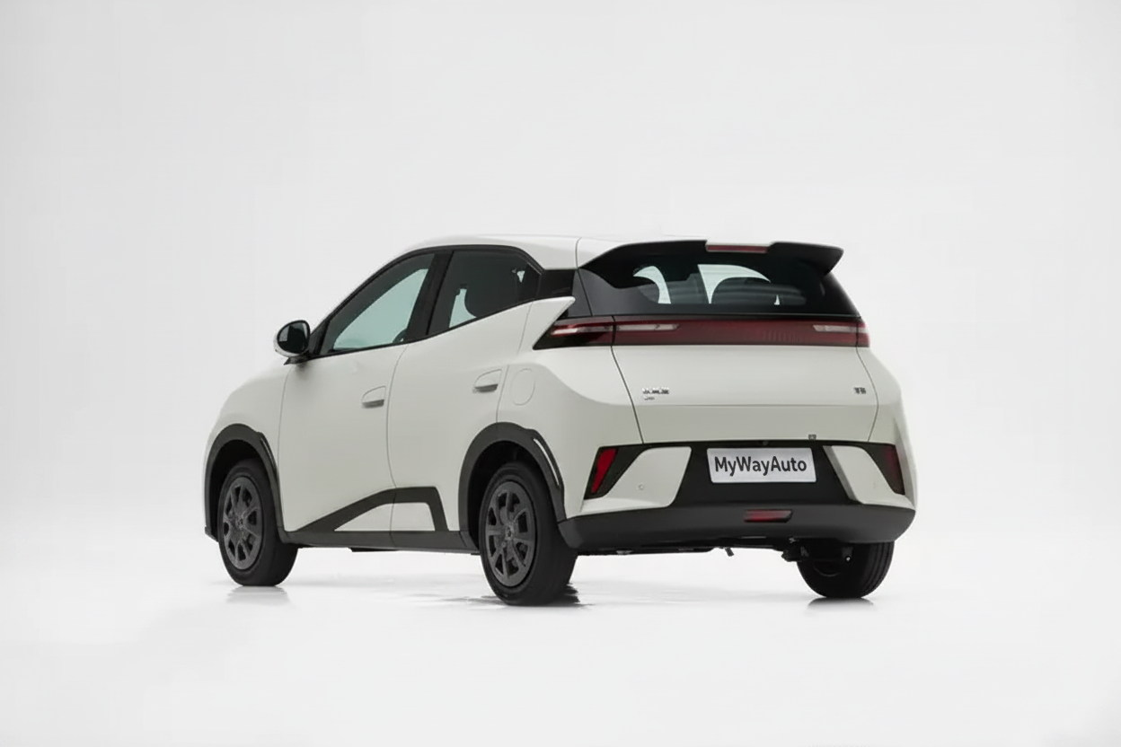 Rear three-quarter view